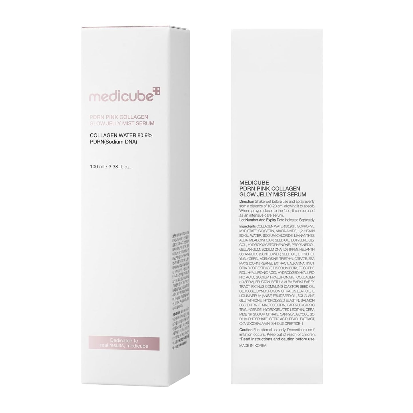 medicube_Jelly_Mist_Serum_with_Pink_PDRN_Collagen_|_Dual-Texture_Glow_Spray_with_Niacinamide,_Glutathione,_Ceramide,_Hyaluronic_Acid_|_for_Hydration,_Radiance,_Plump-Looking_Skin_|_3.38_fl.oz
