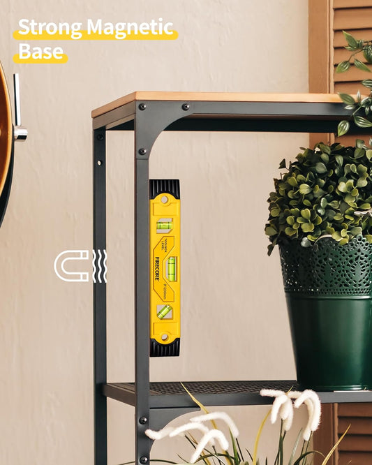 Torpedo_Level_Magnetic,_Firecore_9_Inch_Shockproof_Small_Leveler_Tool_with_3_Bubble_Spirit_Level_45_90_180_Degree,_Construction_Levelers_for_Hanging_Pictures_Install_Shelf_Home_Renovation