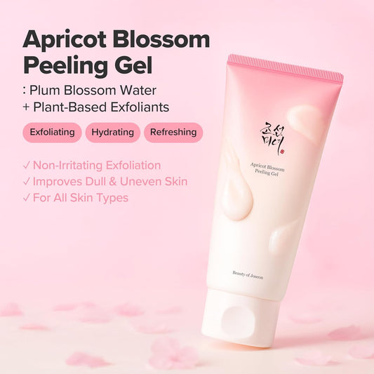 Beauty_of_Joseon_Apricot_Blossom_Peeling_Gel_Soft_Exfoliating_Face_and_Body_Scrub_Dead_Skin_Cells_Remover_for_All_Skin_Types,_Korean_Skincare_for_Men_Women,_100ml,_3.38_fl.oz