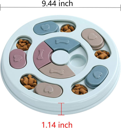 DR_CATCH_Dog_Puzzle,Dogs_Food_Toys_for_IQ_Training_&_Mental_Enrichment,Dog_Treat_Puzzle(Blue)