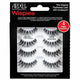 Demi Wispies Black - 4 pair (Pack of 1)