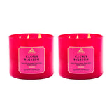 Bath & Body Works Eucalyptus Spearmint 3-Wick Candle - Scented Candle for At-Home Use - Long-Lasting, Room-Filling Fragrance - High Fragrance Oil Concentration - Soy Wax Blend