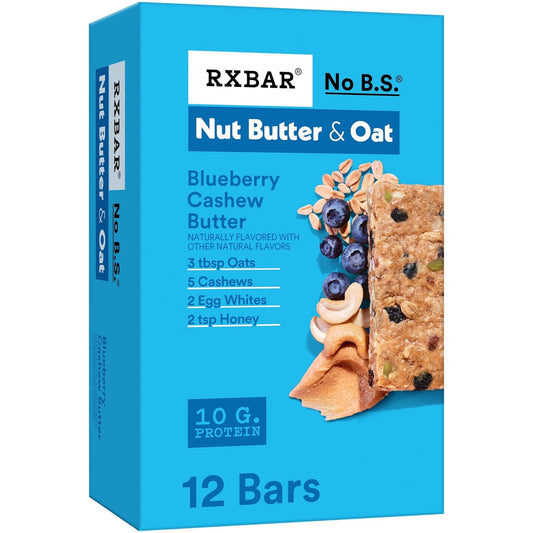 RXBAR_Nut_Butter_and_Oat_Protein_Bars,_Protein_Snacks,_Snack_Bars,_Blueberry_Cashew_Butter,_23.2oz_Box_(12_Count)