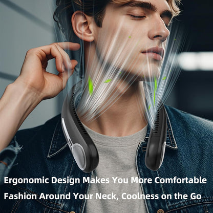 Portable_Neck_Fan,Hands_Free_Personal_Wearable_Bladeless_Fan,6000mAh_USB_Rechargeable,360°_Cooling,LED_Display,4-Speeds,Birthday_Gifts_for_Men_Women_Dad_Mom,Fathers_Day,Mothers_Day_Gifts_(Black)