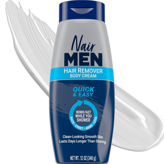 Nair_Men_Hair_Remover_Body_Cream,_Quick_and_Easy_Body_Hair_Removal_Cream_for_Men,_Aloe_and_Lanolin,_Dermatologist_Tested,_12_Oz