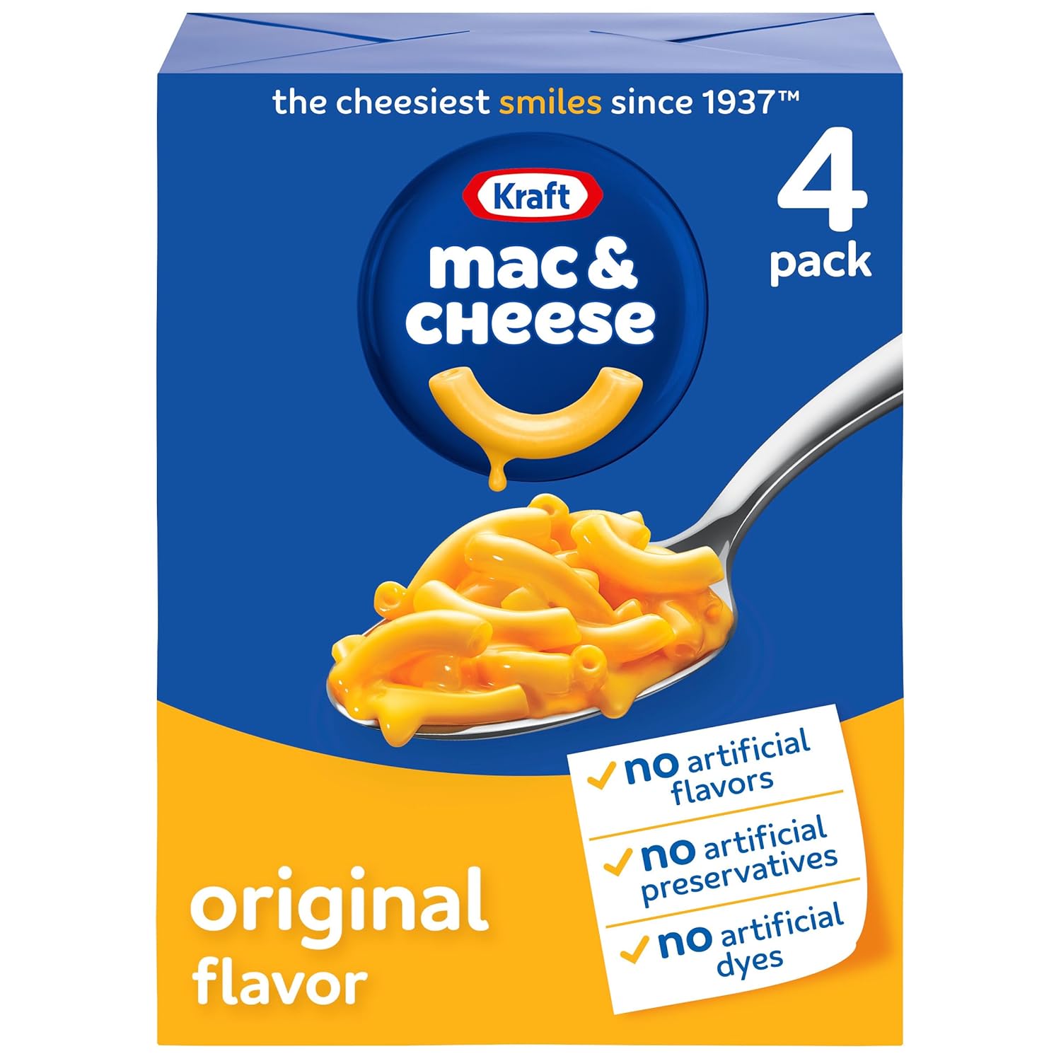 Kraft_Original_Mac_&_Cheese_Macaroni_and_Cheese_Dinner,_4_ct_Pack,_7.25_oz_Boxes