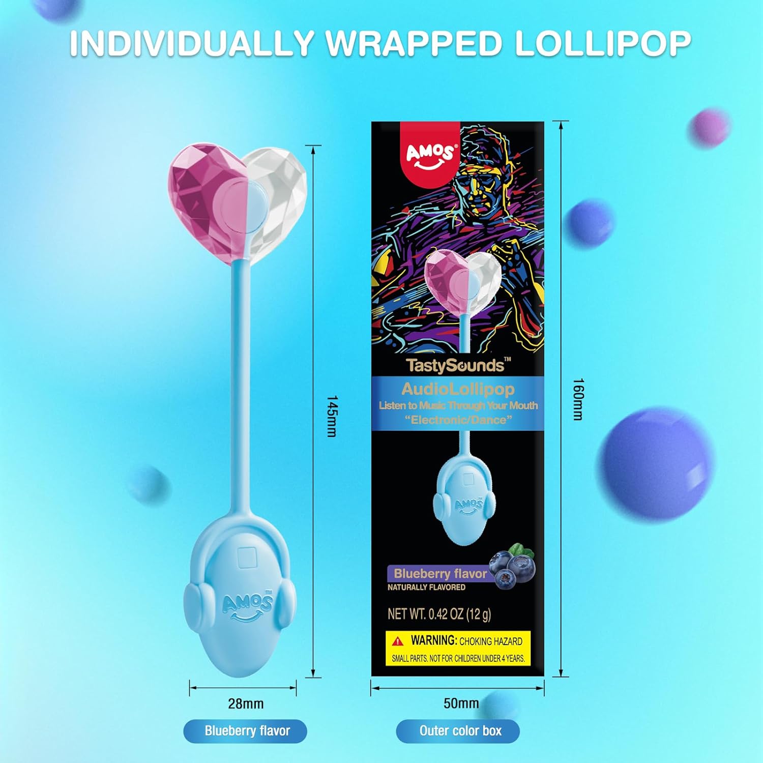 Amos_Music_Lollipop_Candy,_Audio_Singing_Lollipop,_Individually_Wrapped_Natural_Blueberry_Flavor_(1_Pack)