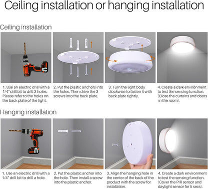 STAR-SPANGLED_6.3”_Motion_Sensor_Ceiling_Light_Indoor_AA_or_D-Cell_Battery_Operated_for_Hallway,_Stairs,_Basement,_Garage,_Laundry_Area,_Closet,_Natural_White,_AA_to_D_Battery_Adapters_Included