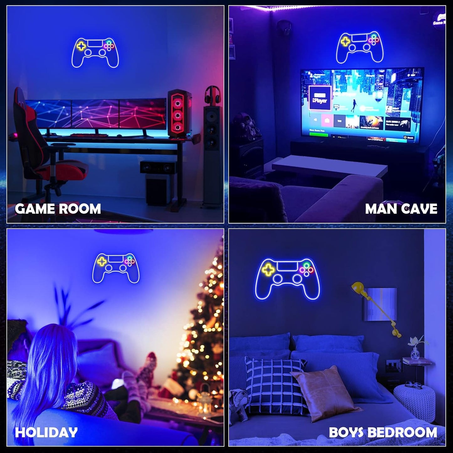 Kavaas_Gamer_Neon_Sign,_Game_Controller_LED_Sign_for_Gaming_Room_Decor_-_Game_Neon_Sign_for_Teen_Boy_Room_Decor_-_Best_Gamer_Gifts_for_Boys,_Kids