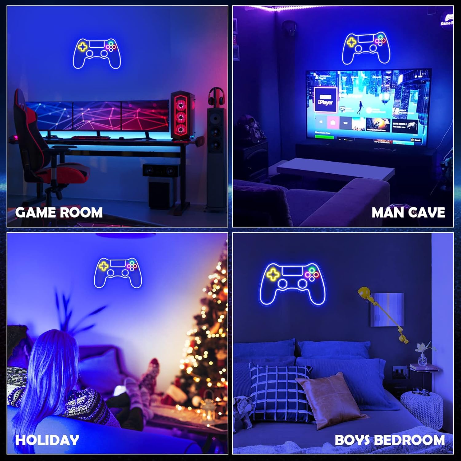 Kavaas_Gamer_Neon_Sign,_Game_Controller_LED_Sign_for_Gaming_Room_Decor_-_Game_Neon_Sign_for_Teen_Boy_Room_Decor_-_Best_Gamer_Gifts_for_Boys,_Kids