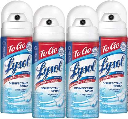 Lysol_To_Go_Disinfectant_Spray,_Travel_Size_Sanitizing,_For_On-the-Go_Disinfecting_and_Deodorizing,_Crisp_Linen,_1.5_Fl._Oz_(Pack_of_4)