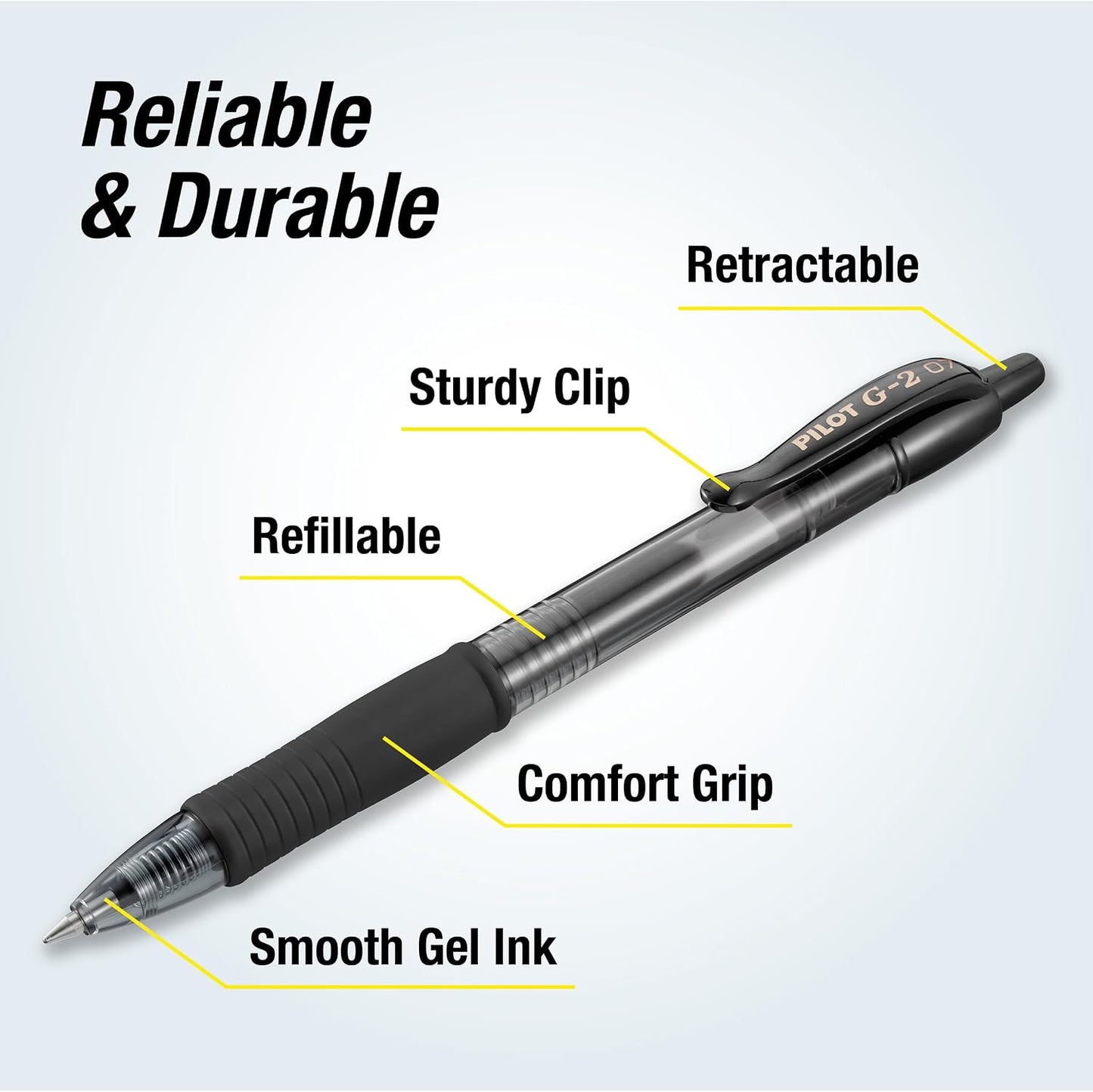 PILOT_G2_Retractable_Premium_Gel_Ink_Roller_Ball_Pens_Fine_Point_Black_Ink_Dozen_Box_(31020)