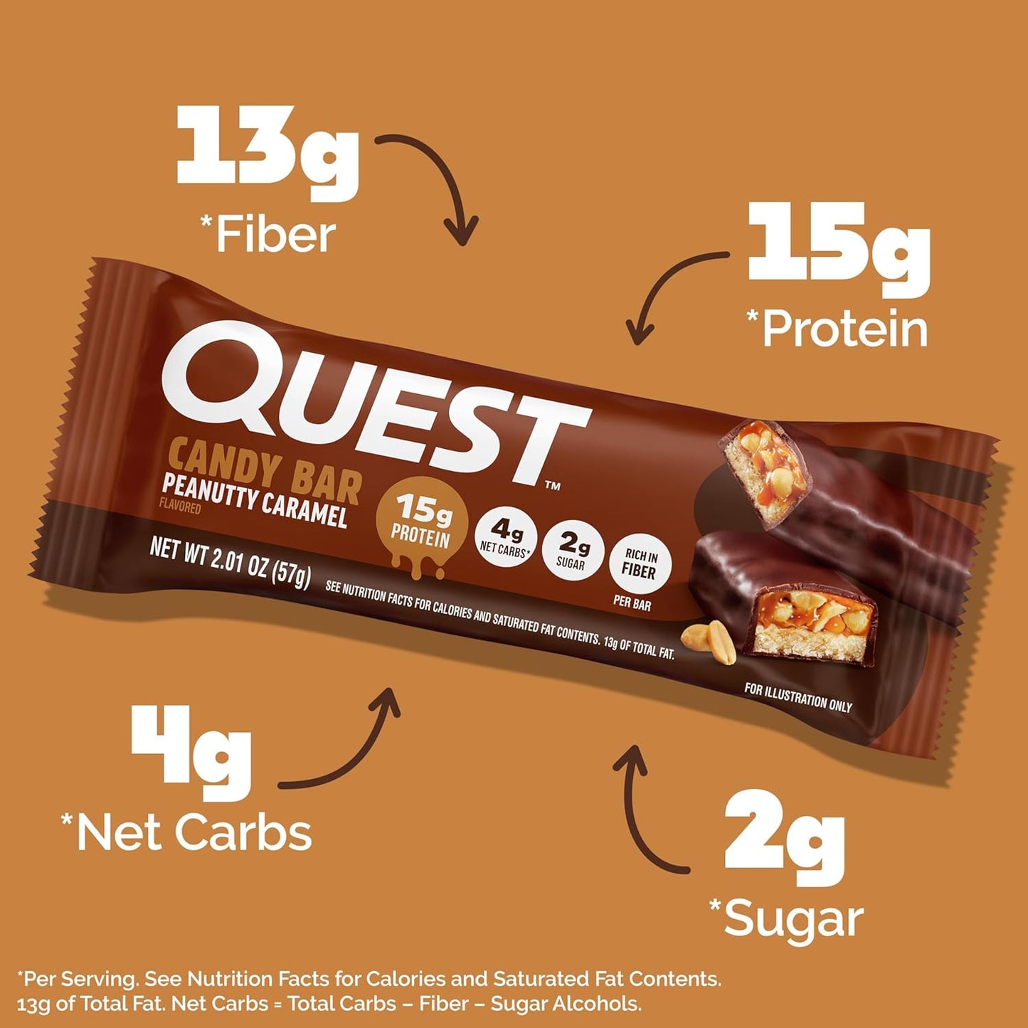Quest_Nutrition_Protein_Bar,_Peanutty_Caramel_Flavor,_15g_Protein,_2g_Sugar,_Low_Sugar,_Gluten_Free,_12_Count