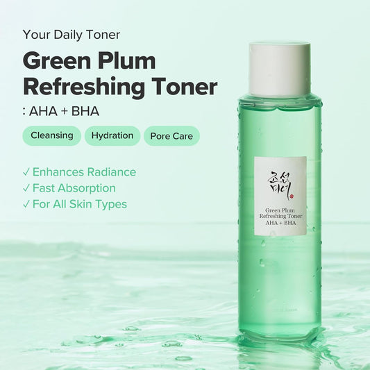 Beauty_of_Joseon_Green_Plum_AHA_BHA_Toner_Refreshing_Facial_Essence_Moisturizer_Mild_Exfoliating_Salicylic_Acid_for_All_Skin_Types,_Korean_Skin_Care_for_Men_Women_150ml_5.27_fl.oz
