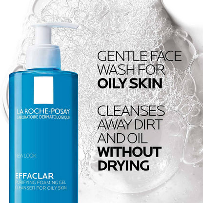 La_Roche-Posay_Effaclar_Purifying_Foaming_Gel_Cleanser_for_Oily_Skin,_With_Zinc_Pidolate_To_Remove_Excess_Oil,_Alcohol_Free_&_Oil_Free,_Face_Wash_For_Oily_Skin,_Dermatologist_&_Sensitive_Skin_Tested​