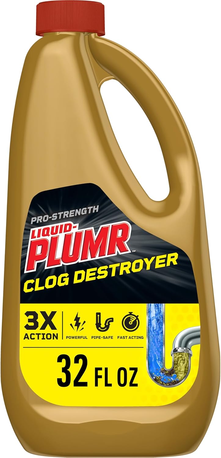 Clorox_Liquid-Plumr_Pro-Strength_Clog_Destroyer,_Liquid_Drain_Cleaner,_32_Fluid_Ounces_(Package_May_Vary)