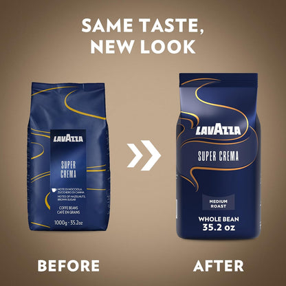Lavazza_Super_Crema_Whole_Bean_Coffee,_Medium_Espresso_Roast,_Arabica_and_Robusta_Blend,_2.2_lb_Bag,_Package_May_Vary_(Pack_of_1)