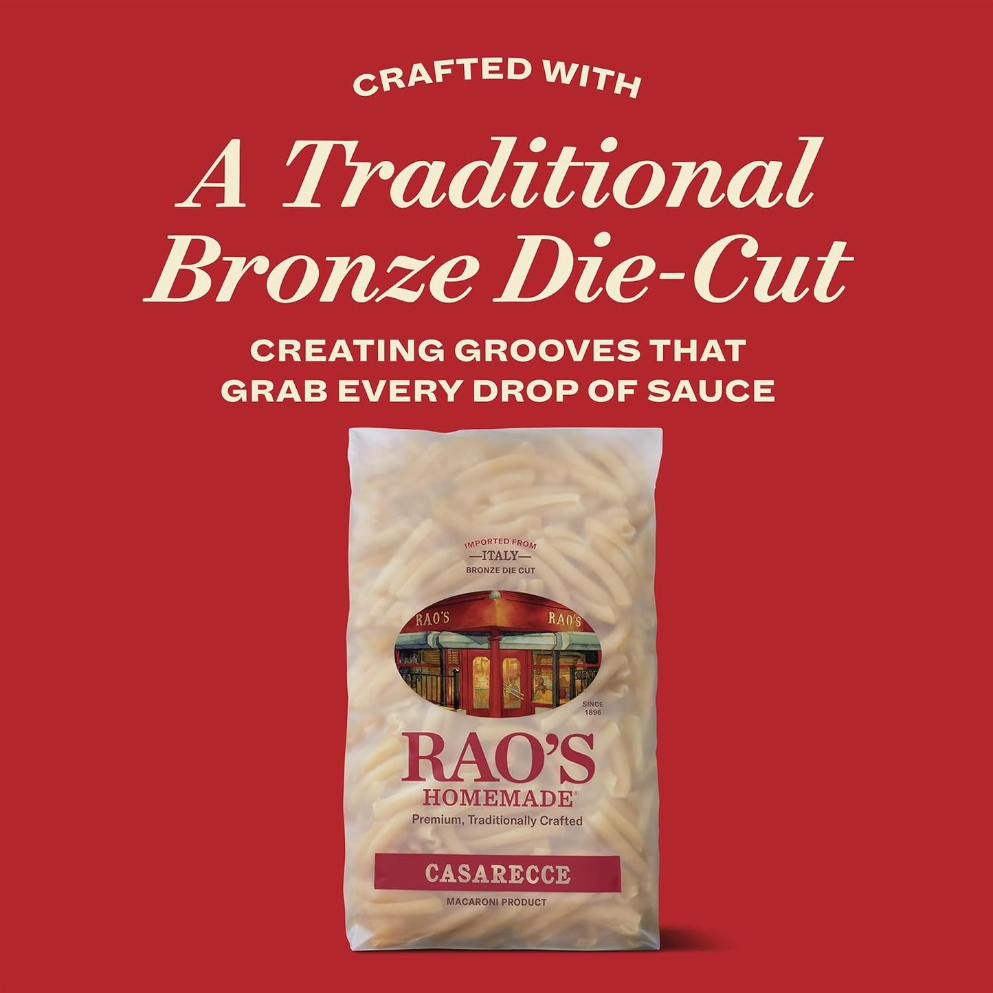 Rao's_Homemade_Casarecce_Pasta,_16oz,_Traditionally_Crafted,_Premium_Quality,_From_Durum_Semolina_Flour,_Traditional_Bronze_Die_Cut,_Imported_from_Italy