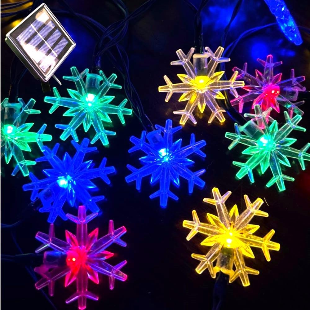 Solar_Christmas_Lights_Outdoor_Waterproof_Decorations_20_Ft_30_LED_Snowflake_String_Fairy_Lights_with_8_Lighting_Modes_for_Wedding,_Party,_Tree,_Room,_Garden,_Patio,_Yard,_Home