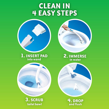 Scrubbing_Bubbles_Toilet_Bowl_Cleaning_System_with_Flushable_&_Disposable_Cleaner_Refill_Pads,_Fights_Odors_and_Helps_Remove_Limescale_&_Hard_Water_Stains,_Citrus_Scent,_1_Wand_+_4_Refills_+_1_Stand