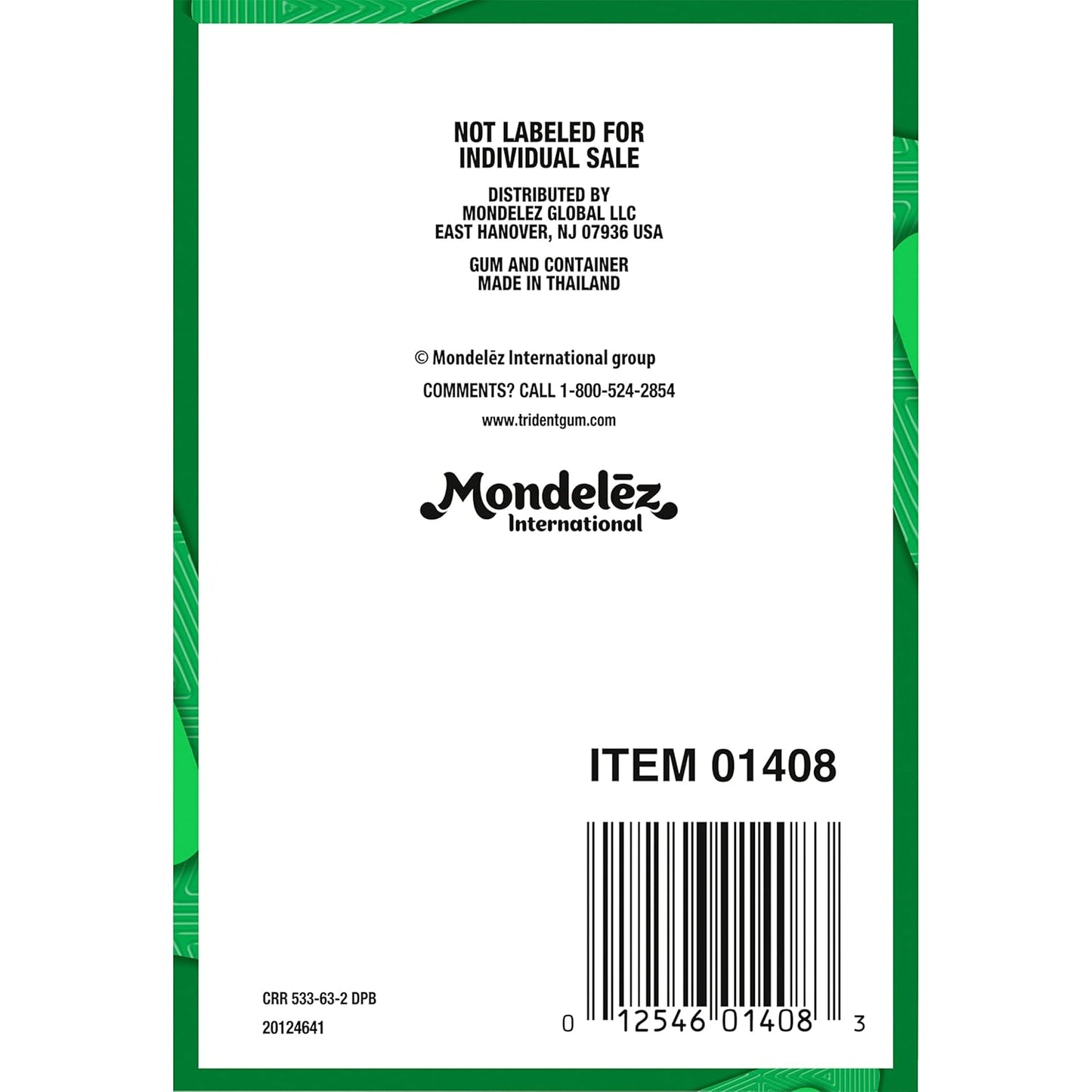 Trident_Spearmint_Sugar-Free_Chewing_Gum,_6_Pocket_Packs_of_28_Pieces_(168_Total_Pieces)