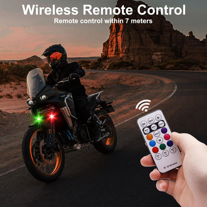 4PCS_Wireless_LED_Strobe_Lights_with_Remote_Control,_8_Colors_USB_Charing_Waterproof_Anti-Collision_Led_Emergency_Warning_Lights_for_Car_Motorcycle_Drone_Aircraft_Bike