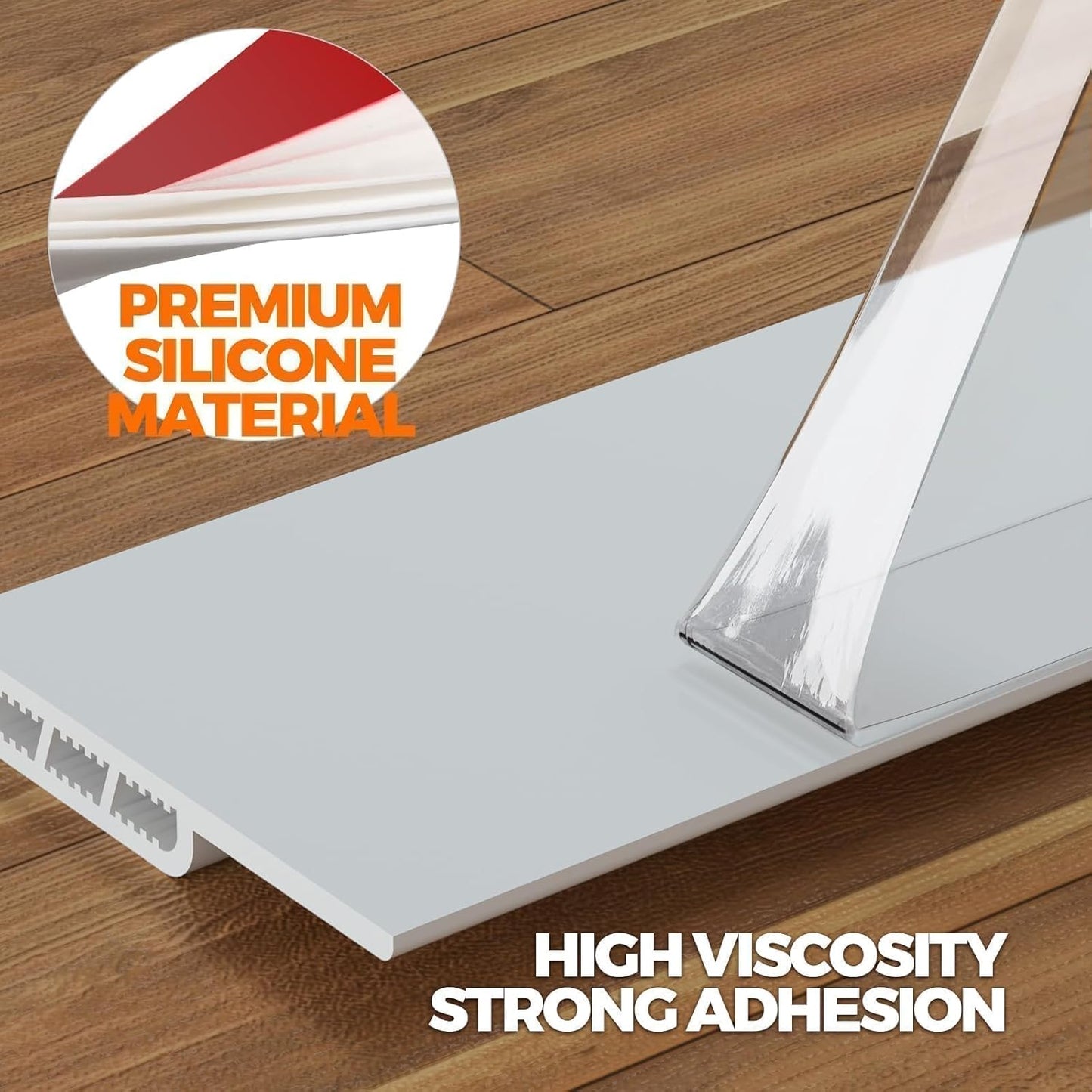 Holikme_2_Pack_Door_Draft_Stopper_Sheets,_Rolls_&_Strips_Under_Door_Draft_Blocker_Insulator_Doors_Sweep_Weather_Stripping_Noise_Stopper_Strong_Adhesive,_White