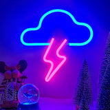 Neon Signs Lightning Bolt Neon Light Sign for Wall Decor, Battery or USB Powered Led Lightning Light Neon Sign for Bedroom, Kids Room, Birthday, Party, Wedding, Home,Kids Decorations Yellow