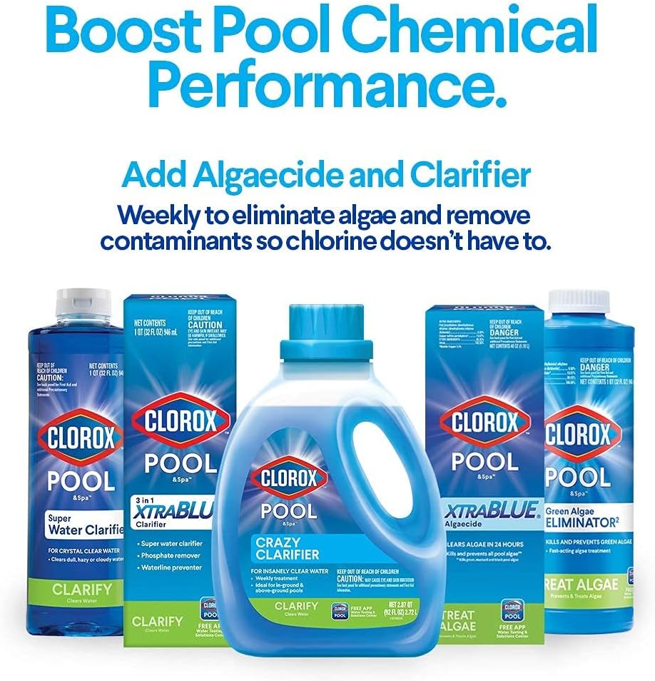 Clorox®_Pool&Spa™_Swimming_Pool_Super_Water_Clarifier,_Creates_Crystal_Clear_Pool_Water,_1_Quart_(Pack_of_1)