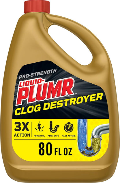 Clorox_Liquid-Plumr_Pro-Strength_Clog_Destroyer,_Liquid_Drain_Cleaner,_80_Fluid_Ounces_(Package_May_Vary)
