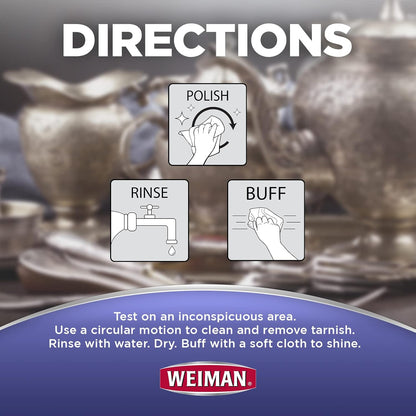 Weiman_Jewelry_Polish_Cleaner,_Tarnish_Remover_Wipes_-_20_Count_-_Use_on_Silver_Jewelry_Antique_Silver_Gold_Brass_Copper_and_Aluminum