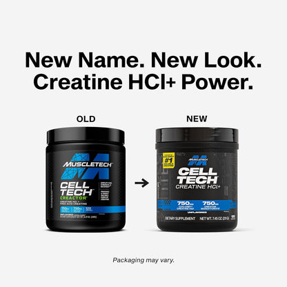 MuscleTech_Cell-Tech_Creactor_Creatine_HCl_Powder,_Post_Workout_Muscle_Builder_for_Men_&_Women,_Creatine_Hydrochloride_+_Free-Acid,_Unflavored_(120_Servings),_7.45_oz