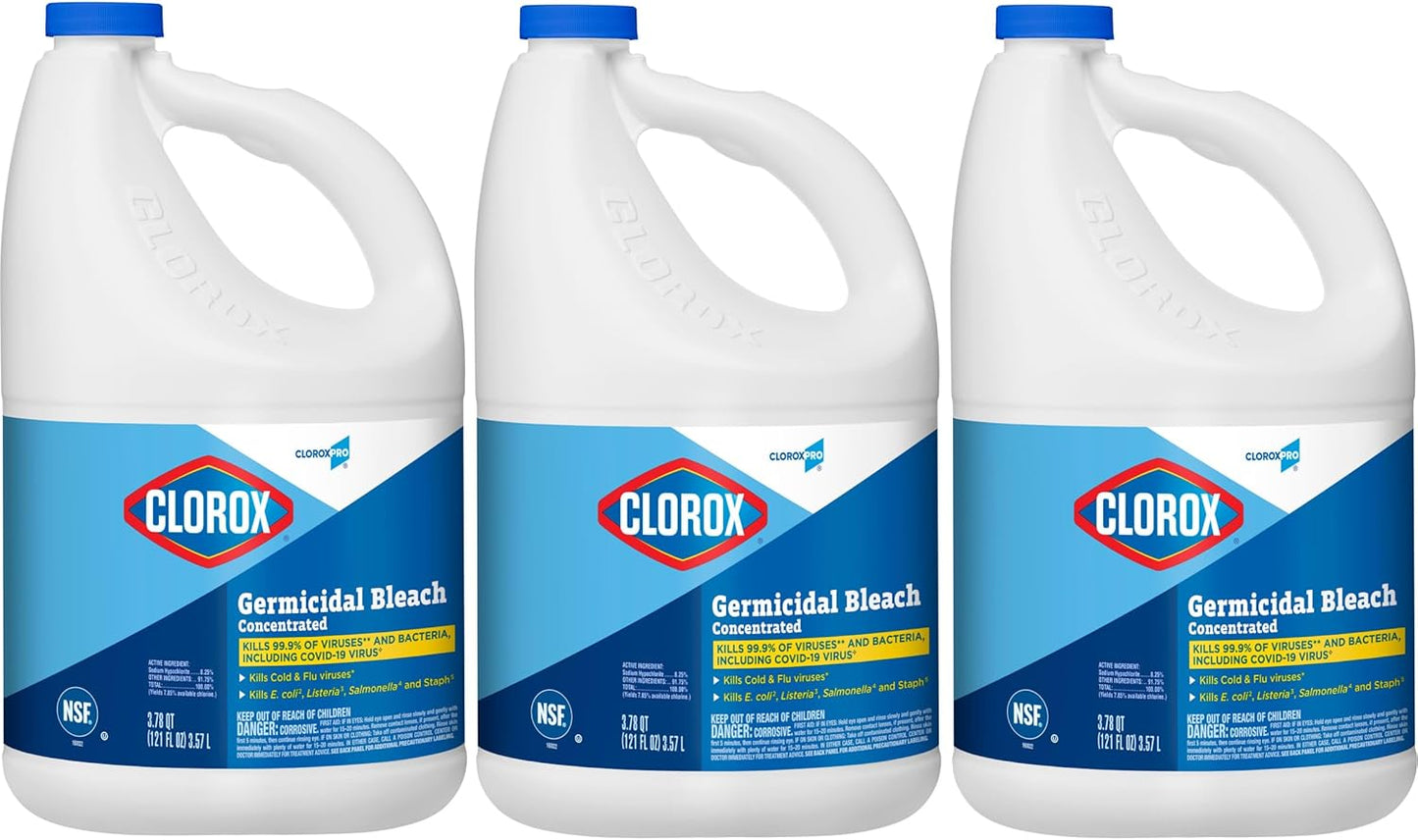 Clorox®_Ultra_Germicidal_Bleach,_121_Oz,_Case_Of_3