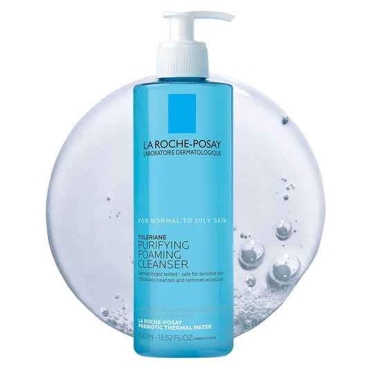 La_Roche-Posay_Toleriane_Purifying_Foaming_Facial_Cleanser,_Oil_Free_Face_Wash_for_Women_&_Men_with_Niacinamide_+_Ceramides,_Pore_Cleanser_Safe_For_Sensitive_Skin,_Won’t_Dry_Out_Skin,_Soap_Free