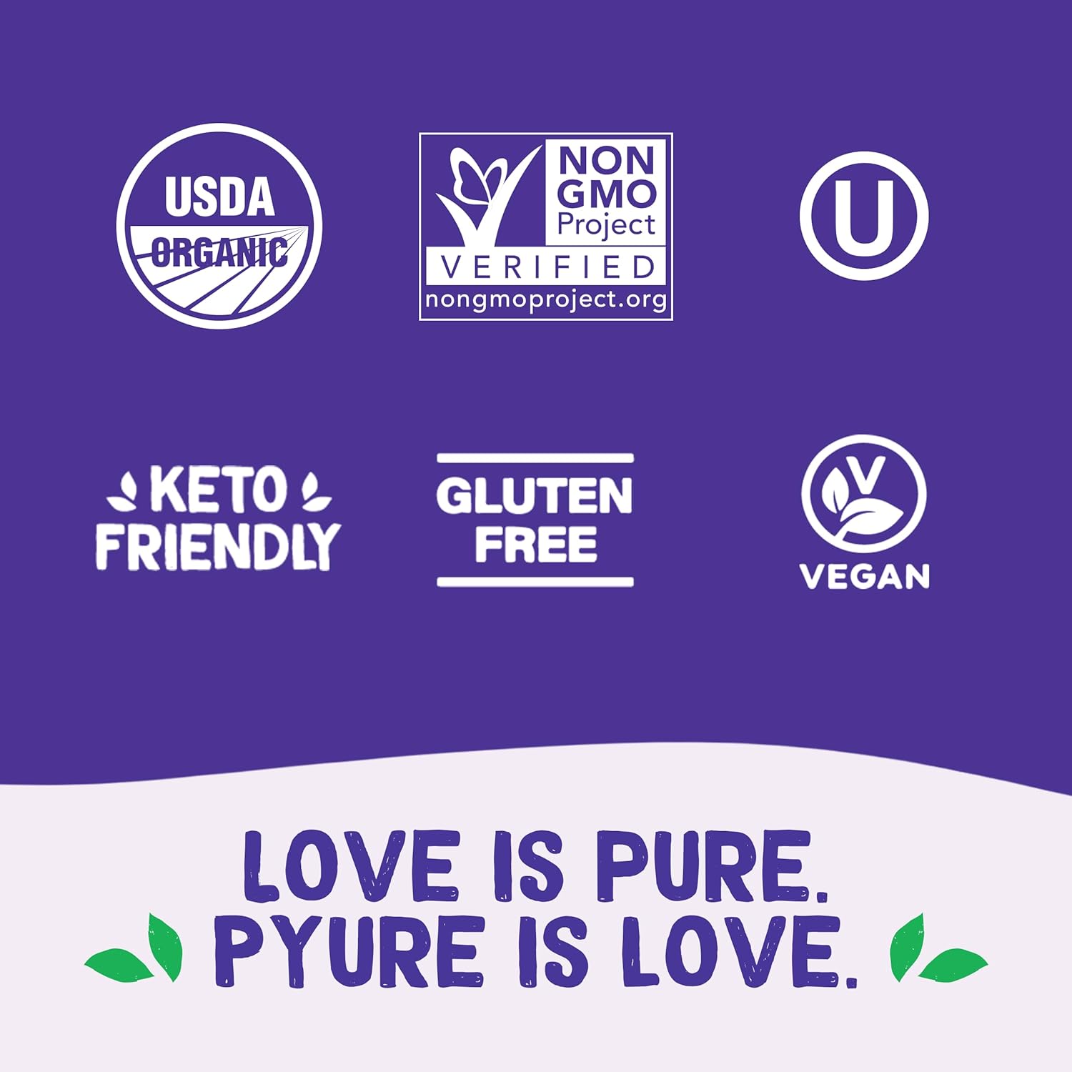 Pyure_Organic_Stevia_Extract_Powder_|_100%_Pure_Stevia_Leaf_Extract,_No_Fillers,_Sugar-Free,_Keto,_Paleo,_Diabetic_Friendly,_Zero_Calorie,_300x_Sweeter_Than_Sugar,_1,000_Servings,_USDA_Organic