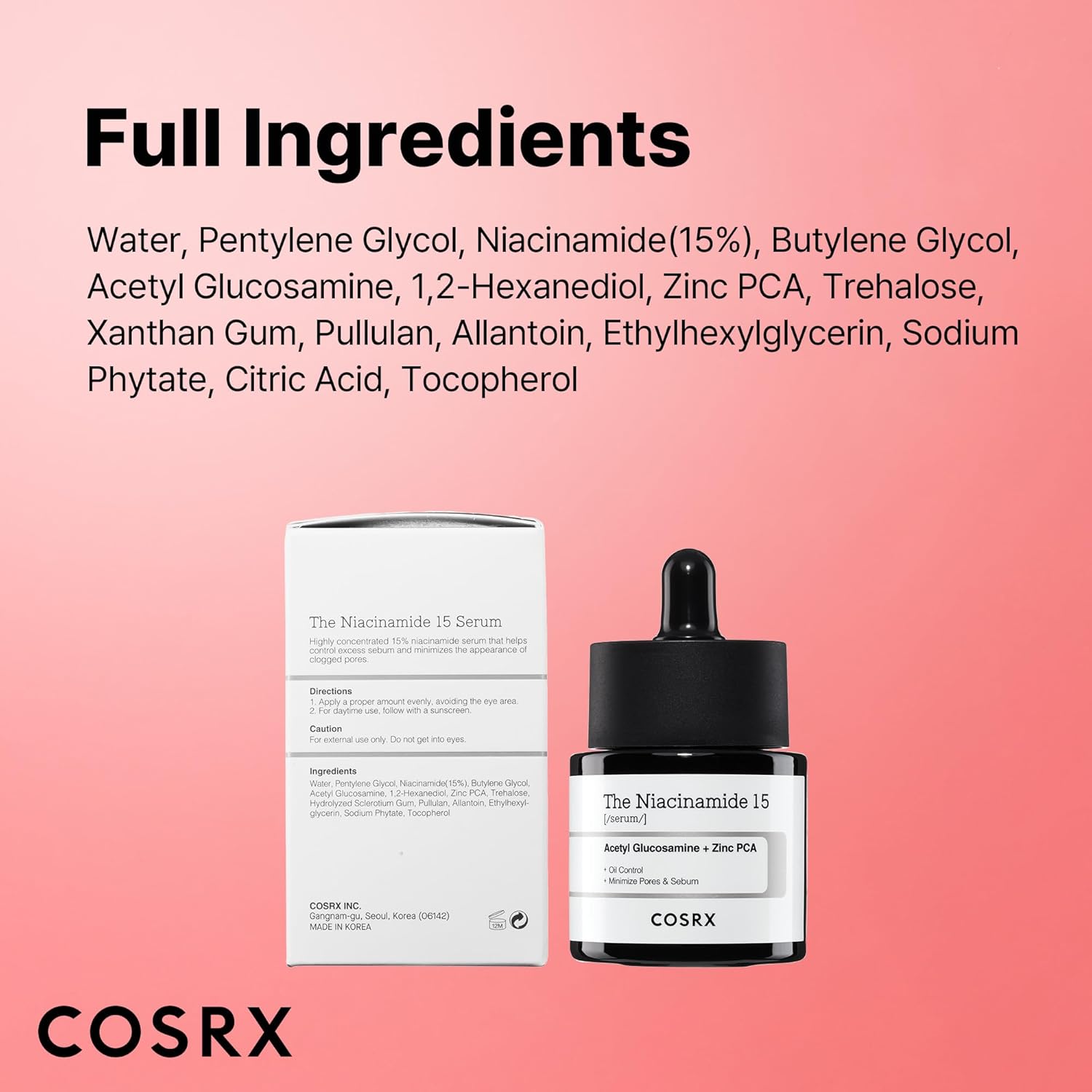 COSRX_15%_Niacinamide_Face_Serum,_0.67_fl_oz,_Pore_Minimizer_Serum_for_Face,_Even_Skin_Tone,_Korean_Skin_Care