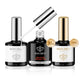 A4 Base Top Coat with Nail Glue - 0.5 Fl Oz (Pack of 1)