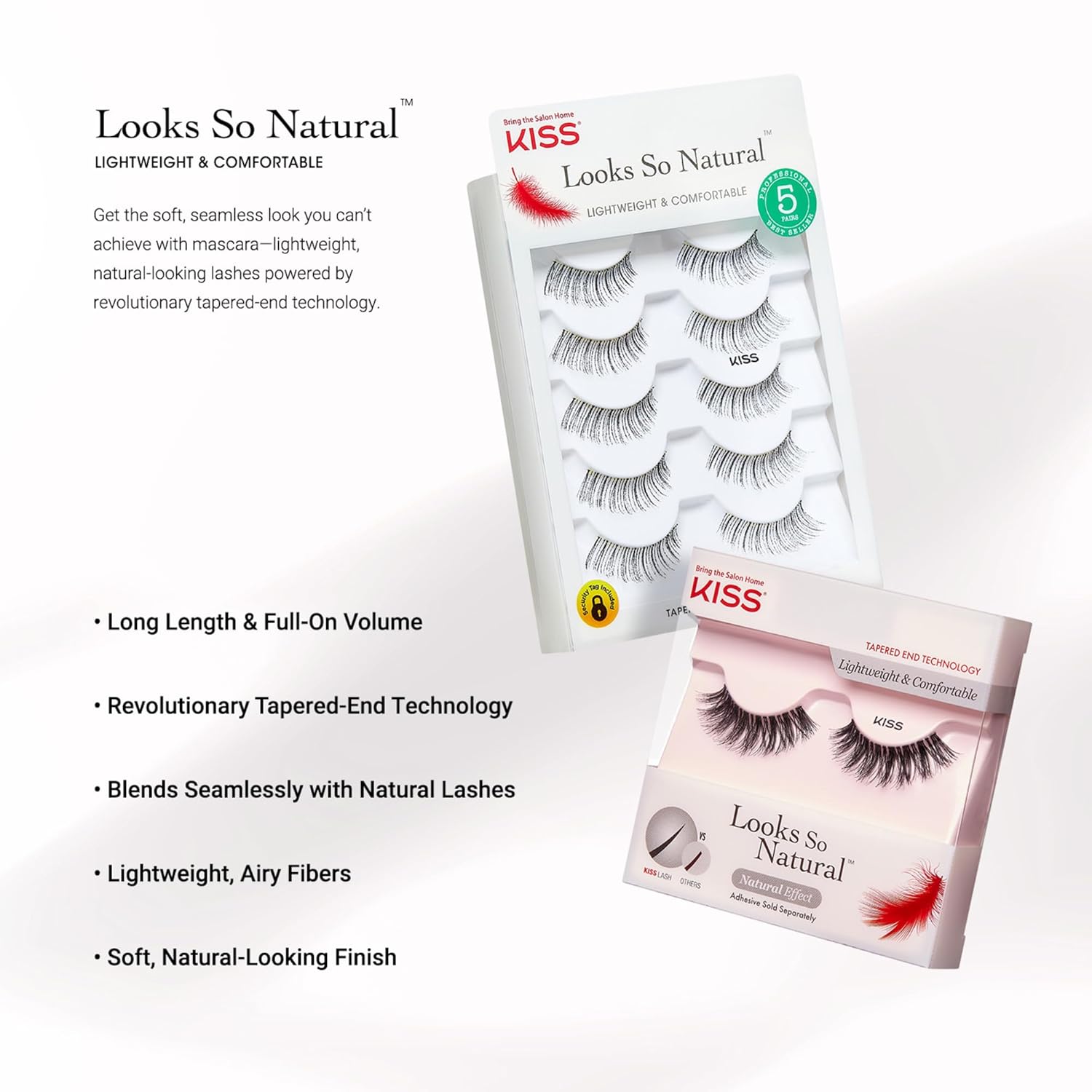 KISS_So_Wispy,_False_Eyelashes,_'',_12mm,_Includes_5_Pairs_Of_Lashes,_Easy_to_Apply,_Reusable_Lash_Clusters