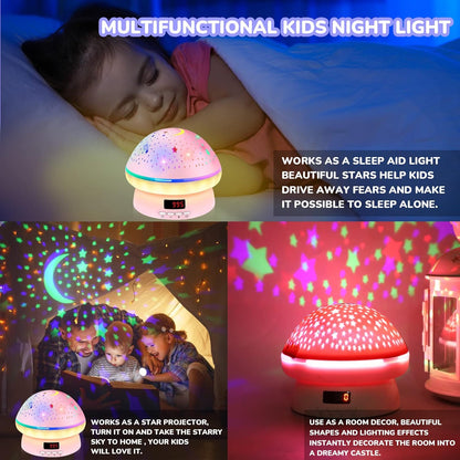 MINGKIDS_Toys_for_3-8_Year_Old_Girls_Boys,Star_Night_Light_Projector_with_Hard_Projection_Cover,_Timer&Rotation,2-9_Year_Olds_Kids_Chritsmas_Birthday_Gifts_for_4_5_6_Year_Old,Girls_Room_Decor