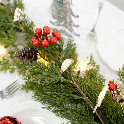 6FT_Christmas_Garland_with_Lights_Battery_Operated_Lighted_Christmas_Garland_with_Pine_Cones_Red_Beries,Twinkle_Snowflake&_Tree_Mixed_LED_Lights_Mantle_Xmas_Christmas_Decoration_Indoor_Outdoor
