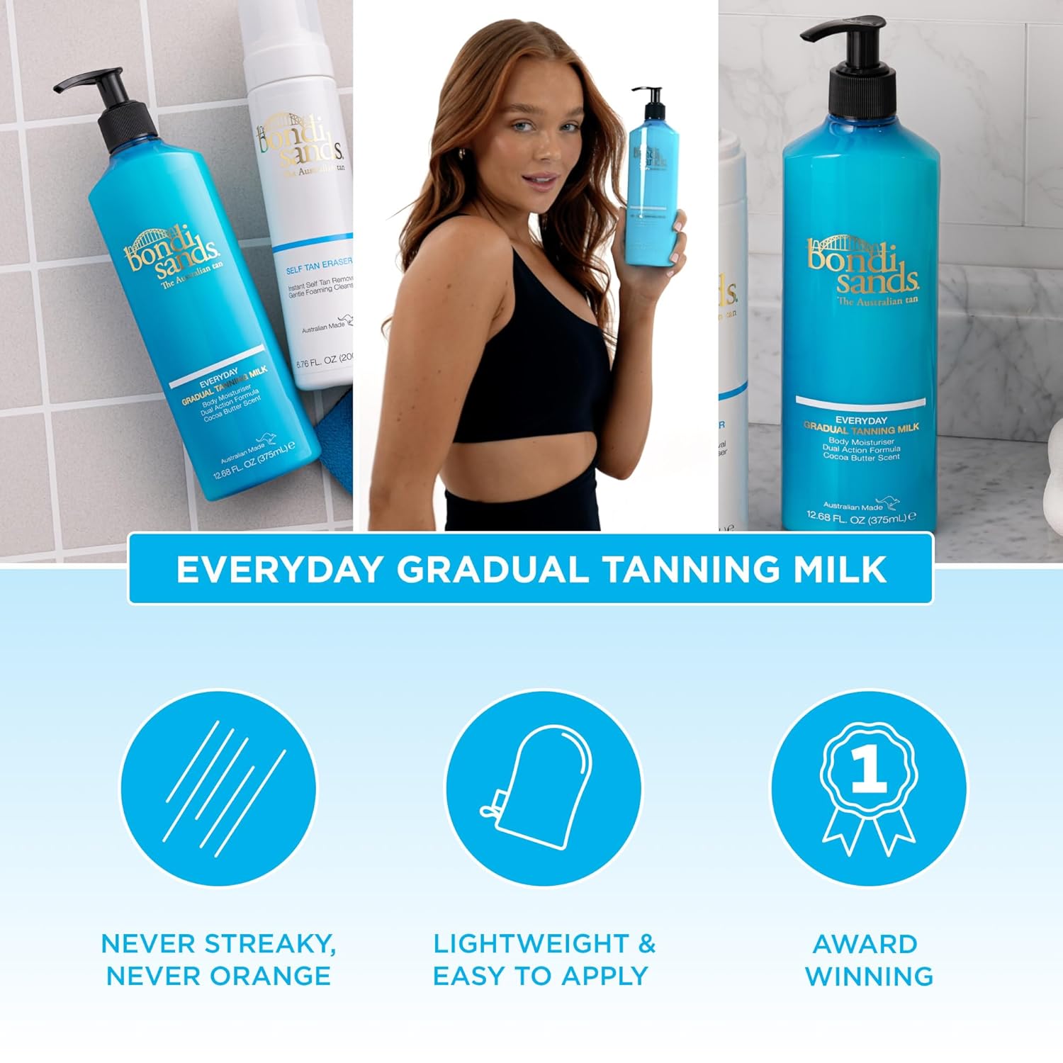 Bondi_Sands_Everyday_Gradual_Tanning_Milk_|_Long-Lasting,_Tanning_Body_Moisturizer_Enriched_With_Aloe_Vera_and_Vitamin_E_for_Glowing_Skin
