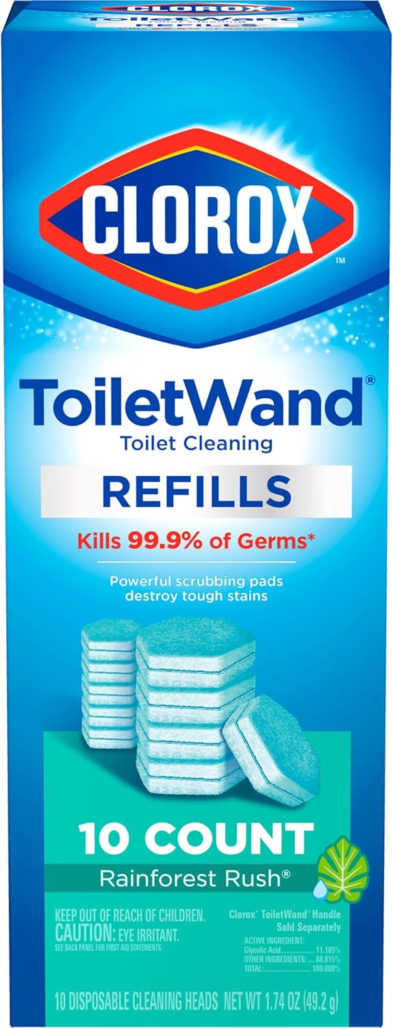 Clorox_ToiletWand_Toilet_Cleaner_Refills,_Toilet_brush,_Rainforest_Rush,_10_Ct