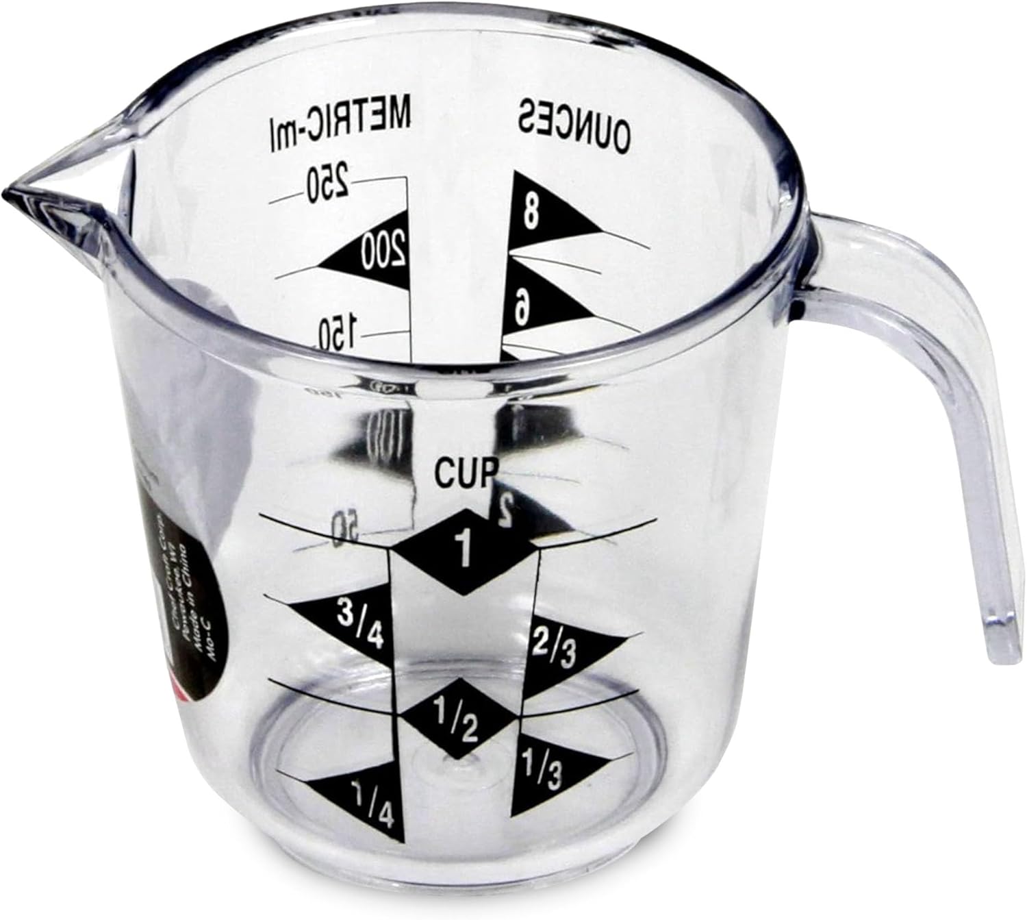Chef_Craft_Select_Plastic_Measuring_Cup,_1_Cup_Capacity,_Clear