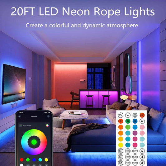 Neon_Rope_Lights_6FT/20FT/60FT/65.6FT/80FT_–_32.8FT_RGB_Flexible_LED_Strip,_App_&_Remote_Control,_Multi-Mode,_IP67_Waterproof,_Music_Sync_–_Perfect_for_Bedroom_&_Outdoor_Decor