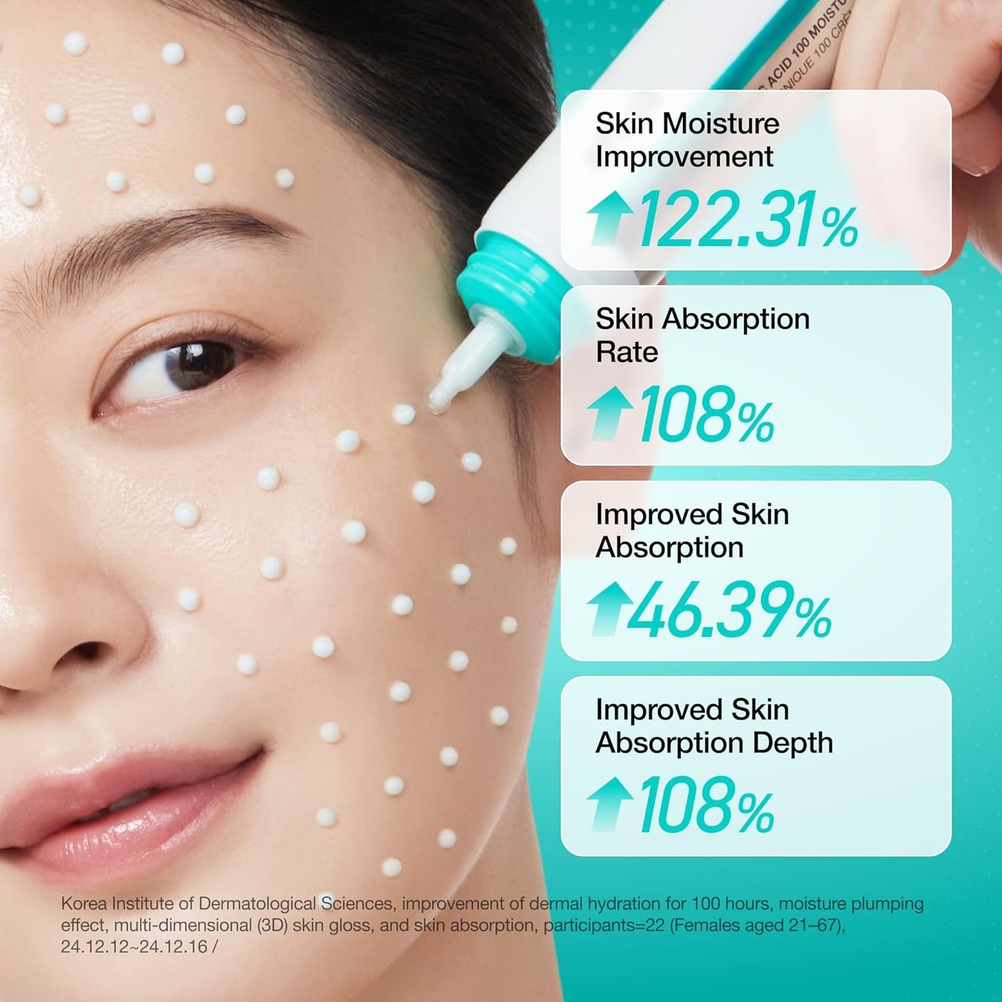 Anua_PDRN_Hyaluronic_Acid_100_Moisturizing_Cream,_Lightweight,_Non-Greasy_Hydrating_Face_Moisturizer_with_Salmon_DNA_for_Glass_Skin,_Korean_Skincare_(2.02_fl_oz)