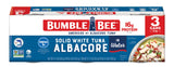 Bumble Bee Solid White Albacore Tuna, Can - Wild Caught Tuna - 29g Protein per Serving, High in Omega-3s - Non-GMO Project Verified, Gluten Free, Kosher
