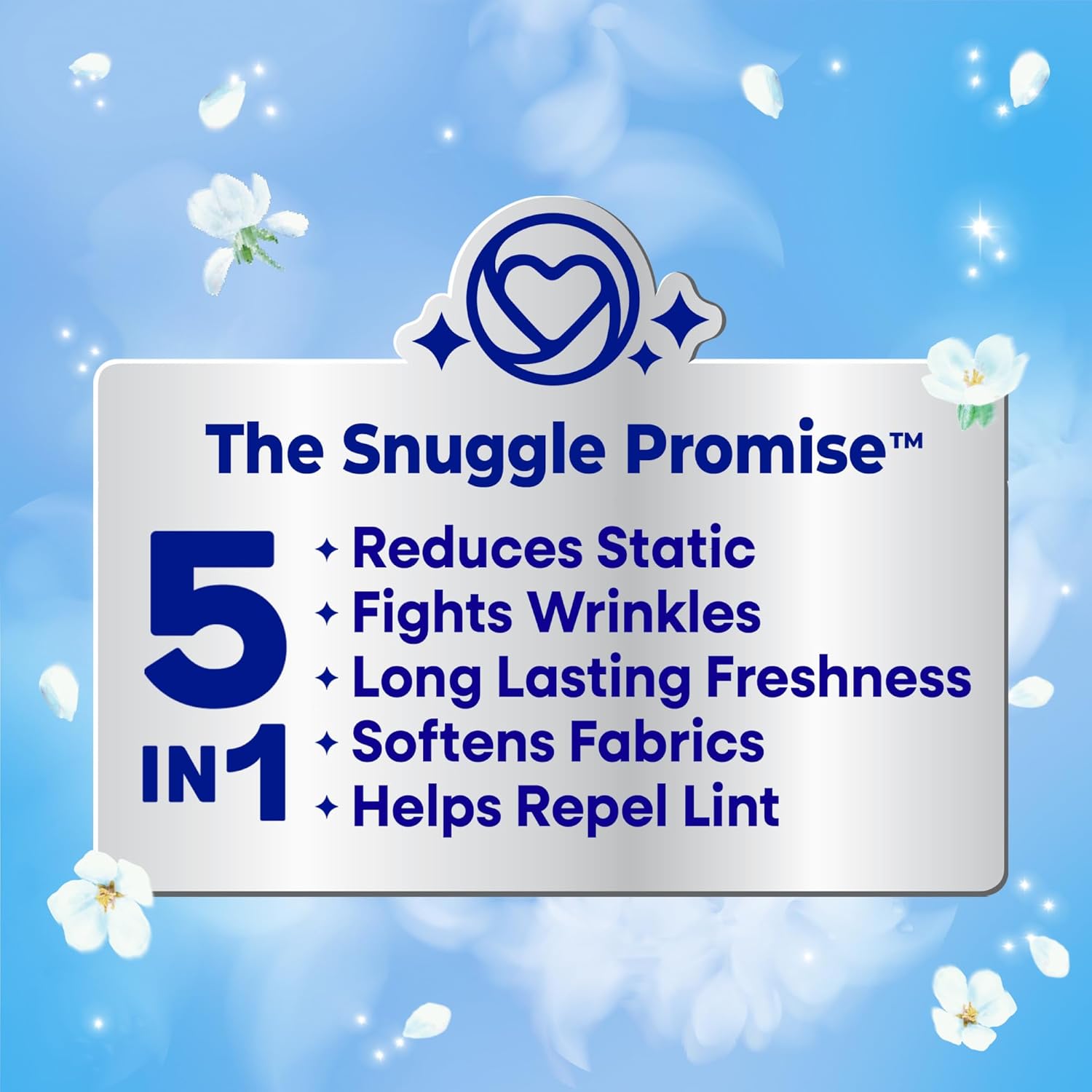 Snuggle_Fabric_Softener_Dryer_Sheets,_Blue_Sparkle_Cuddle-Up_Fresh,_230_Ct,_Long-Lasting_Fresh_&_Clean_Scent,_Softens_Fabric,_Reduces_Static,_Fights_Wrinkles,_Helps_Repel_Lint_&_Pet_Hair,_HE_Safe