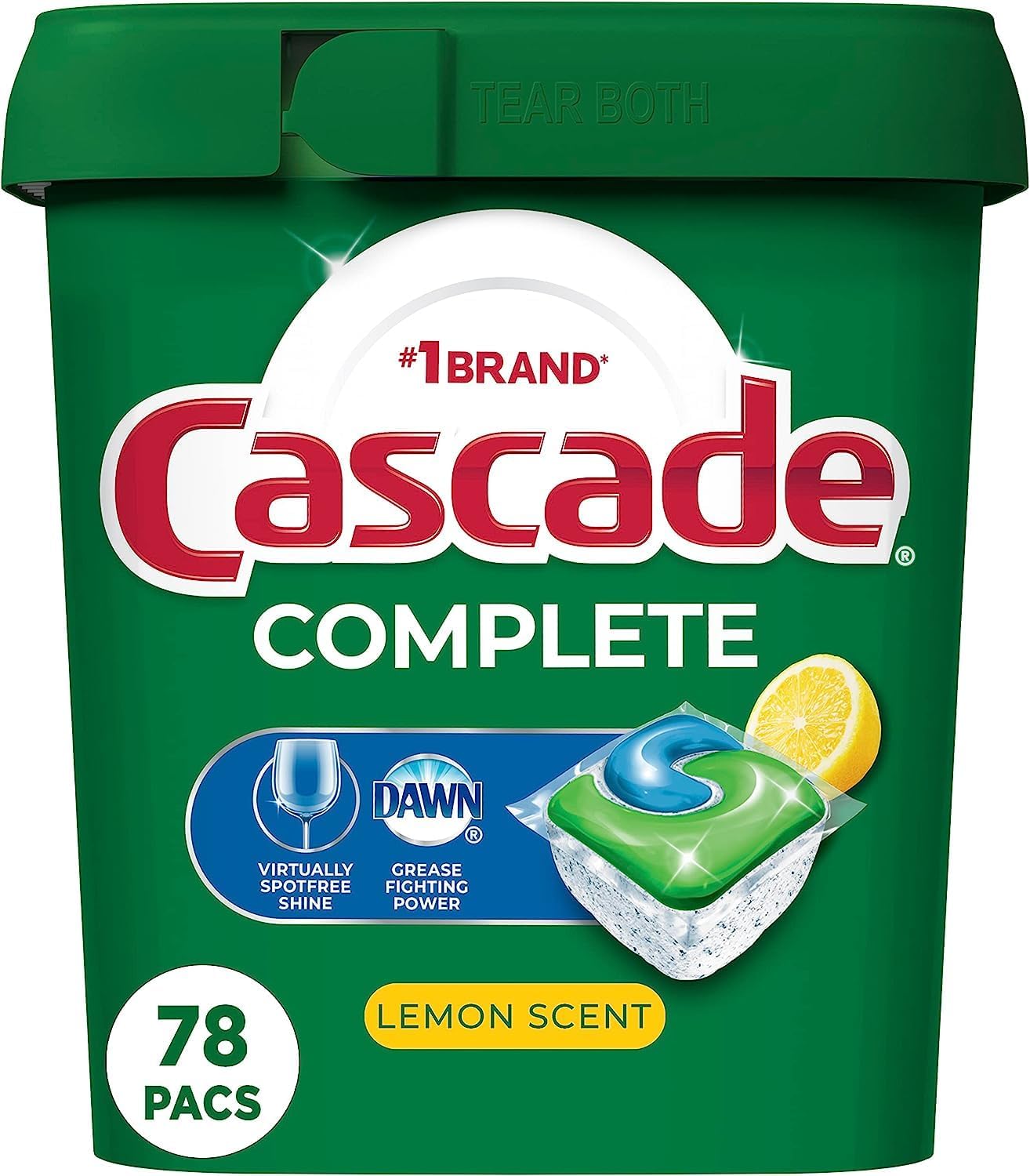 Cascade_Complete_Dishwasher_Pods,_Dishwasher_Detergent,_Lemon_Scent_ActionPacs,_Cleaning_Supplies,_78_Count
