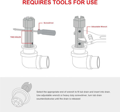 HAUTMEC_Tub_Drain_Remover_Wrench_Tool_Heavy_Duty_Aluminum_Shower_Bathtub_Drain_Removal_Tool_PL0030