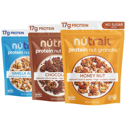 NuTrail_17g_Protein_Nut_Granola_Cereal,_Variety_Pack,_No_Sugar_Added,_Keto,_Low_Carb,_Gluten_Free,_Grain_Free,_Healthy_Breakfast_8_oz._3_Count